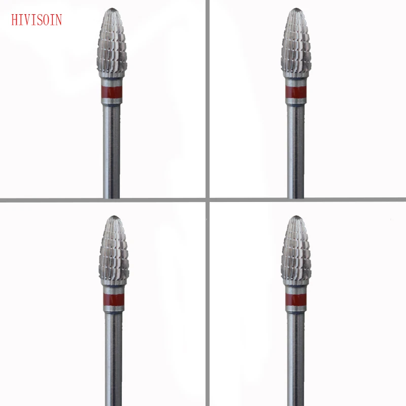 

HIVISOIN Carbide Nail Drill Bit - Mini Cone - F