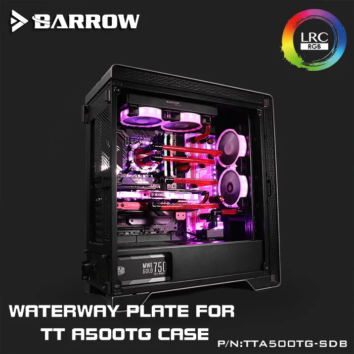Barrow TTA500TG SDB доски для водных путей TT A500TG Intel CPU Water Block & Single/Double GPU Building|Кулеры и
