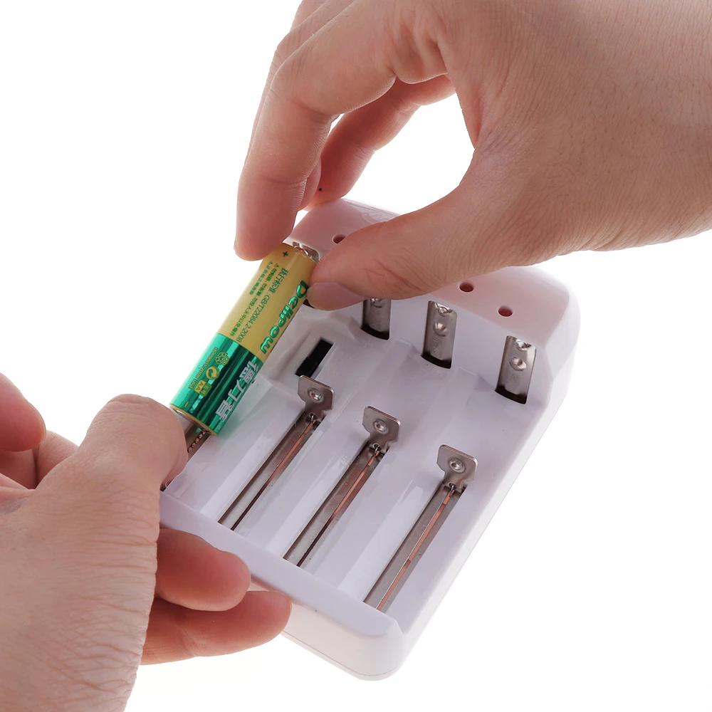 4 слота универсальный литий NiMH зарядное устройство Регулируемый для 26650 18650 16340 14500