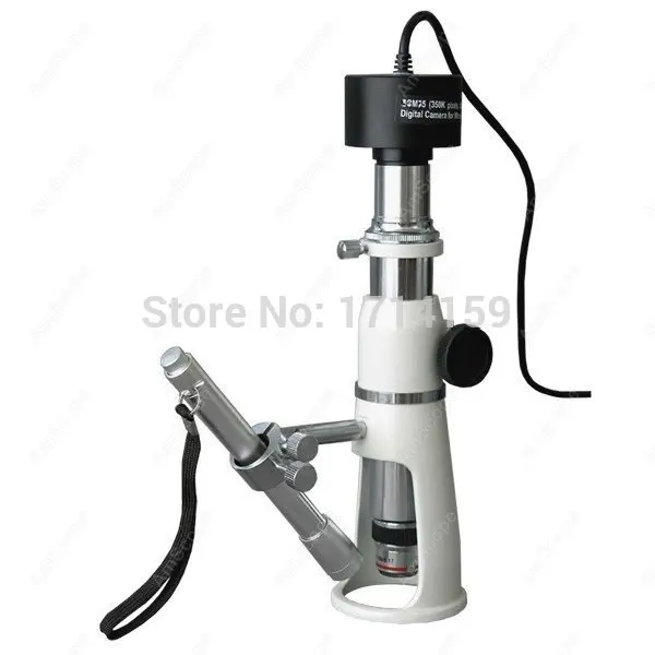 

Measuring Shop Microscope-AmScope Supplies 20X-50X-100X Measuring Shop Microscope + 3MP Camera