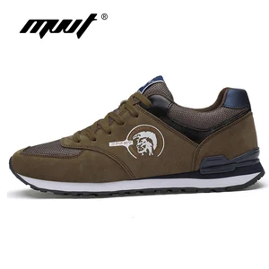 Новые мужские повседневные туфли из натуральной кожи, дышащие мужские мокасины, замшевые кроссовки, мужская обувь, уличная тренировочная обувь, прогулочная обувь