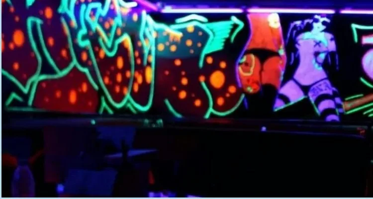 Хэллоуин УФ временная татуировка Blacklight paint Kit 6 трубок(цветов)/набор, неоновые тела и лица УФ реактивной краски трубы 1 унции/трубка