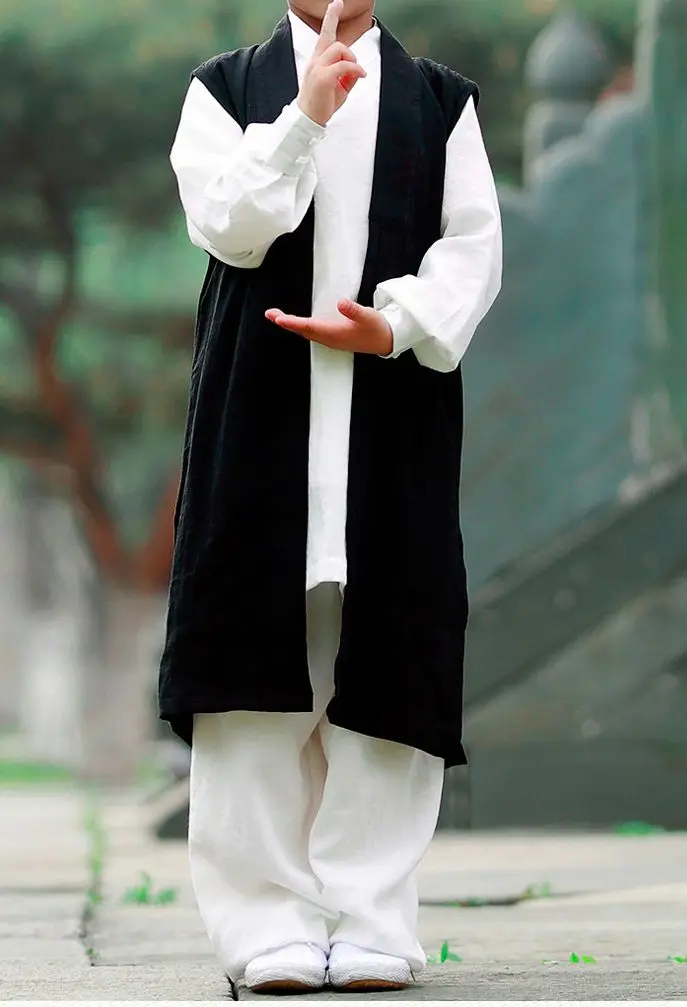 Высококачественный льняной халат унисекс 20 цветов топы для боевых искусства