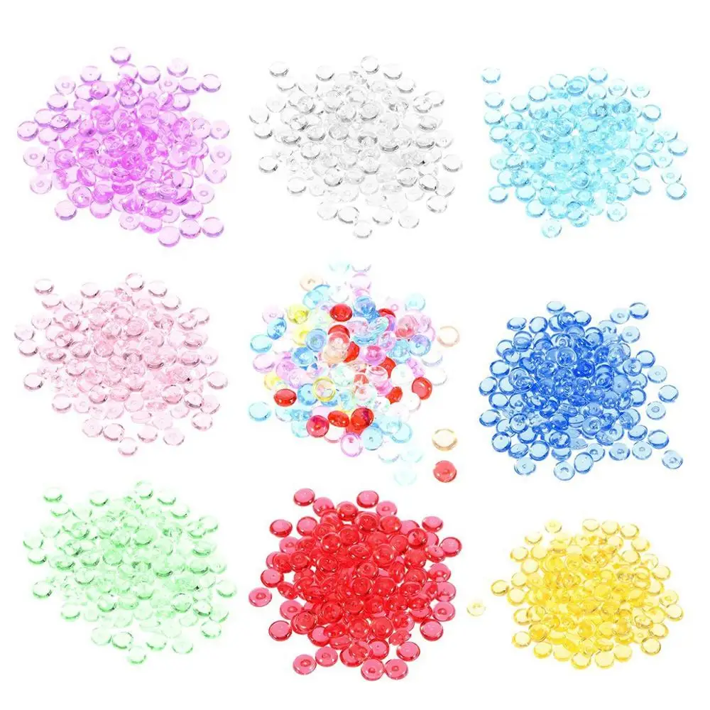 7*4 mm 30 grams Acrylic Sequins PVC Flat for DIY Card Making Craft Color Collection |