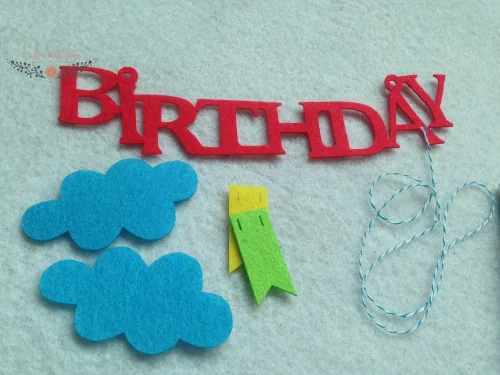 Украшение для именинного торта баннер с облаком Baby Shower событий и праздников