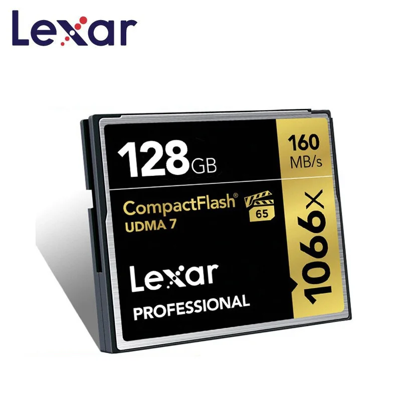 

Lexar CF карта 128 ГБ 1066x флэш-карта памяти макс. 160 МБ/с./с профессиональные CompactFlash карты для Full HD 3D и 4K видео карты памяти