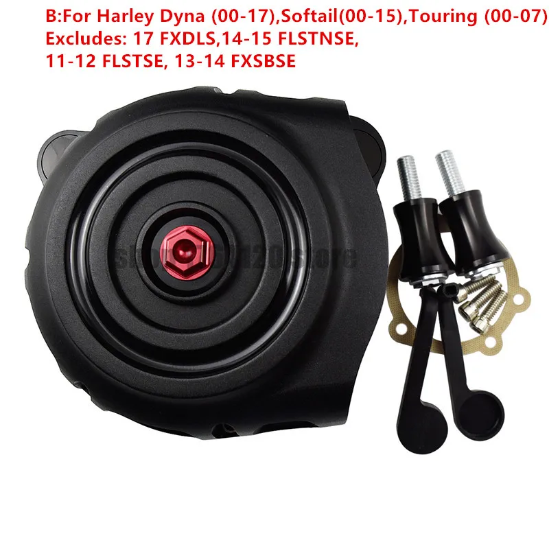 with logo Motorcycle Air Inflow Intake Filter For Harley Sportser XL 883 1200 04-19 Touring Street Road Glide 08-18 Dyna FXDLS Softail - Цвет: with logo