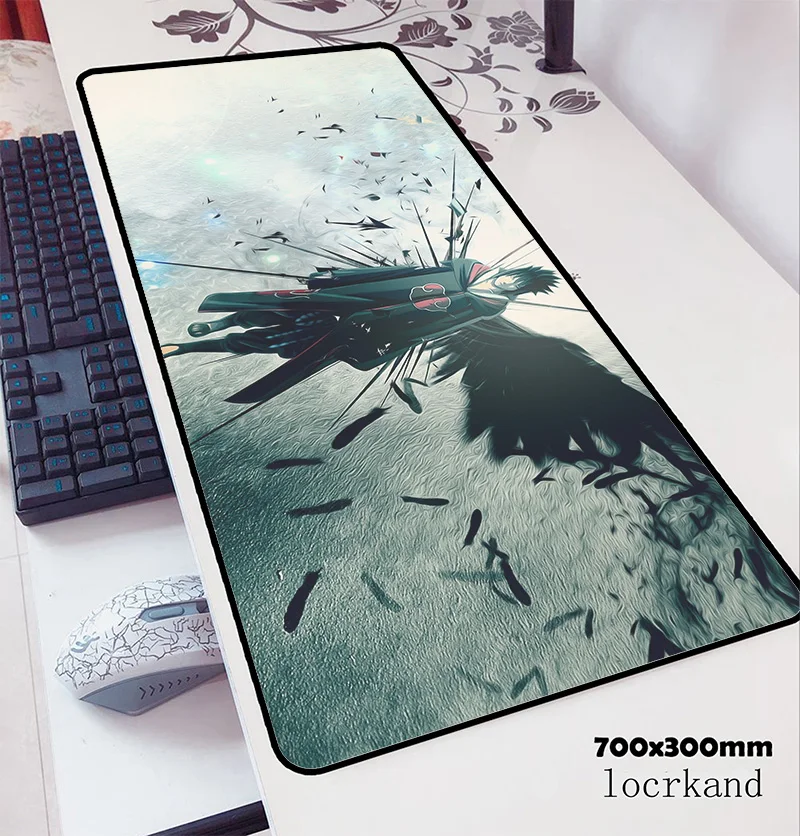 Коврик Наруто мышь computador игровая мышь pad 700x300 мм padmouse High-end Коврик Для Мыши Эргономичный гаджет аниме офисные настольные коврики