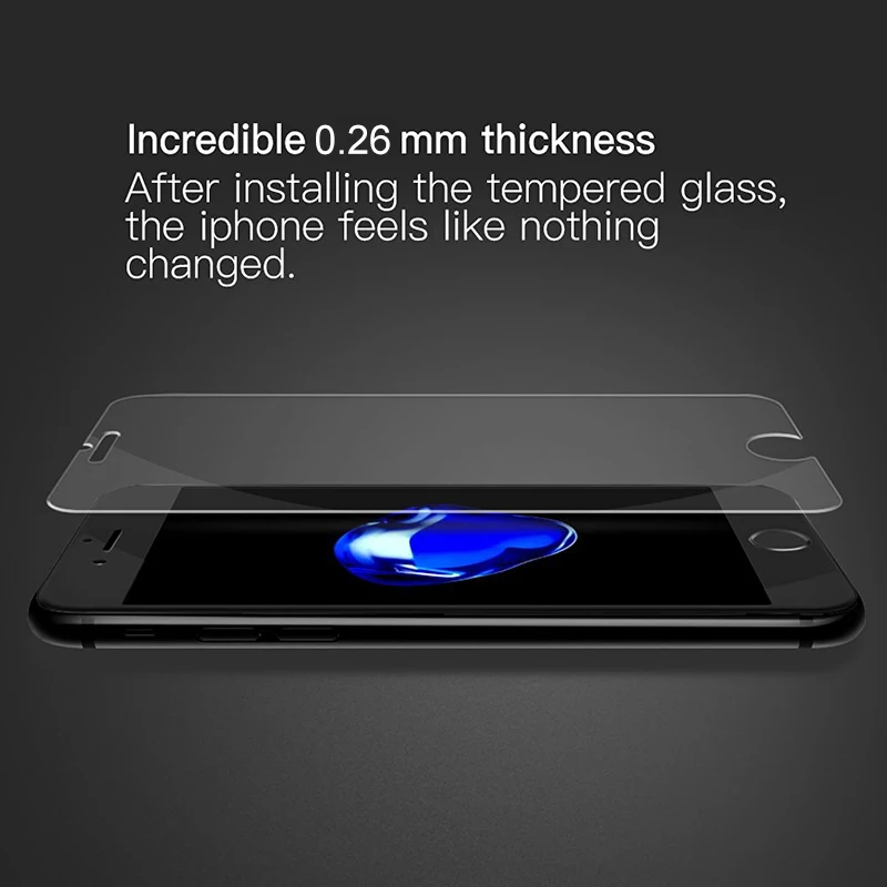 

2018 phone screen protector glass for iphone 7 glass screen protector on for iphone 6 6s protective Glass for iphone 5s glass