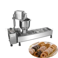 electric auto cake donuts maker multi functional donut making machine stainless steel doughnuts machine fryer