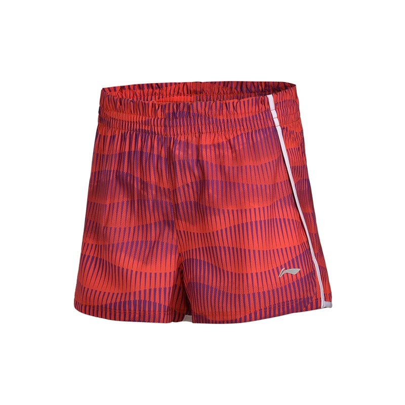 (Распродажа) Li Ning женские шорты для бега на сухой дышащей комфортной подкладке из