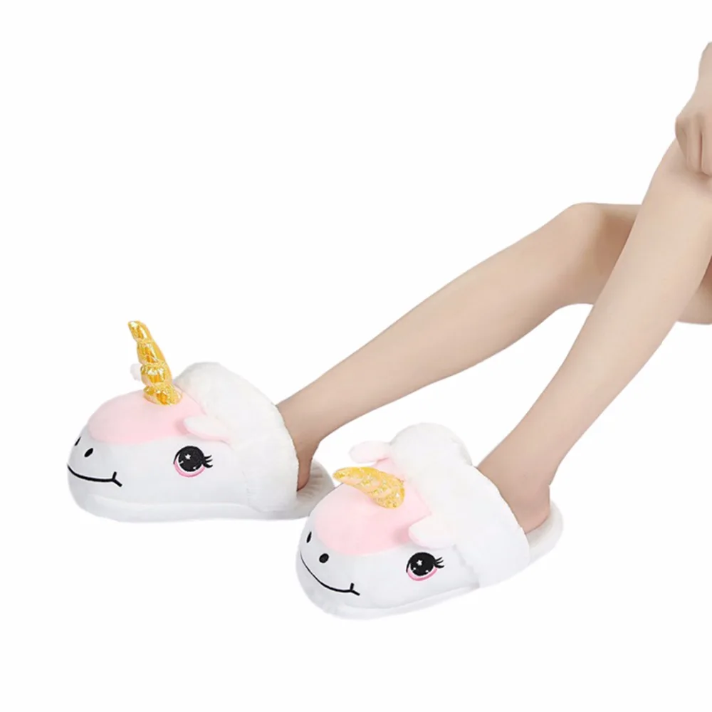 SAMGU New Unisex Onesie Shoes Pajamas Costume Cosplay Animal Onesies Slippers For Women Men Adults Panda Unicorn Giraffe Tigger |