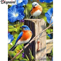 dispaint full squareround drill 5d diy diamond painting birds and flowers 3d embroidery cross stitch home decor gift a12494