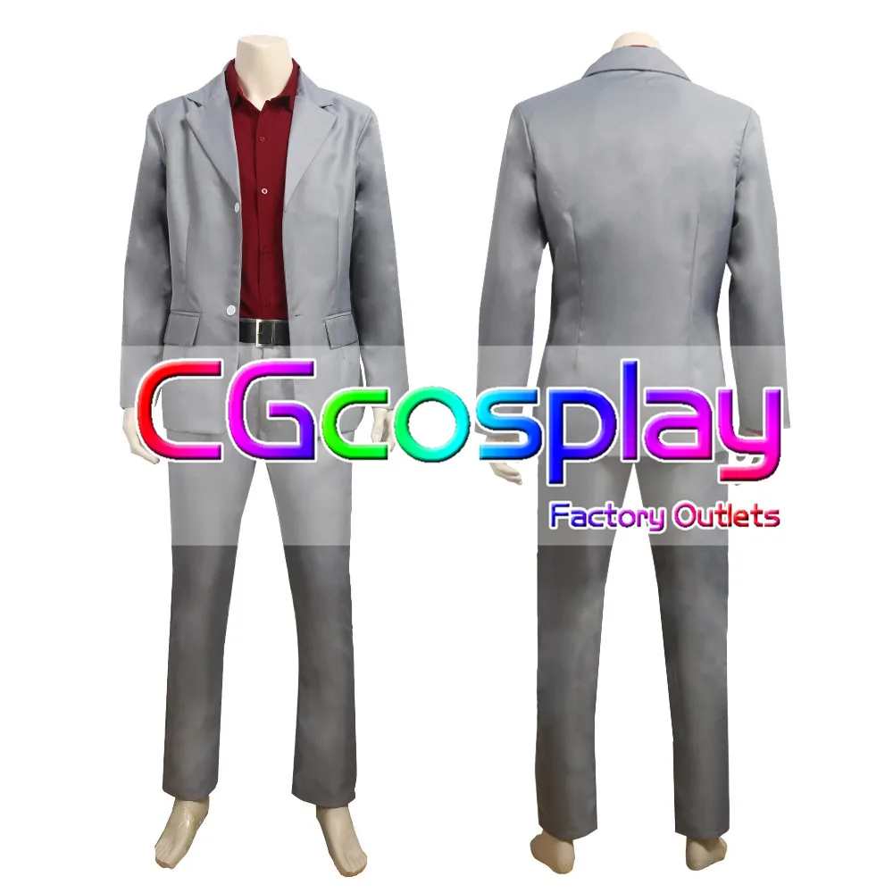 CGCOS якудза Kazuma Кирю равномерное Манга Аниме игры Косплэй костюм Хэллоуин