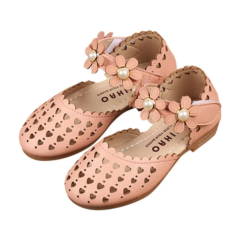 2018 детская обувь для малышей пляжная римская однотонные повседневные летние