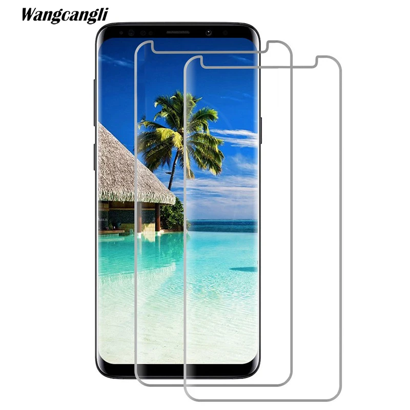 Закаленное стекло для samsung a9 a8 2018 Защитная пленка экрана 2.5D Взрывозащищенная