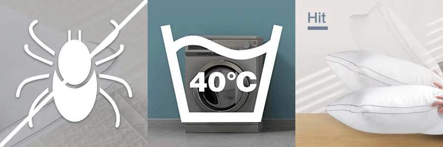 45X70 отельная качественная подушка для кровати, спальные подушки, подушка для глубокого сна, для спины, желудка, шпалы, гипоаллергенная, пылеотталкивающая