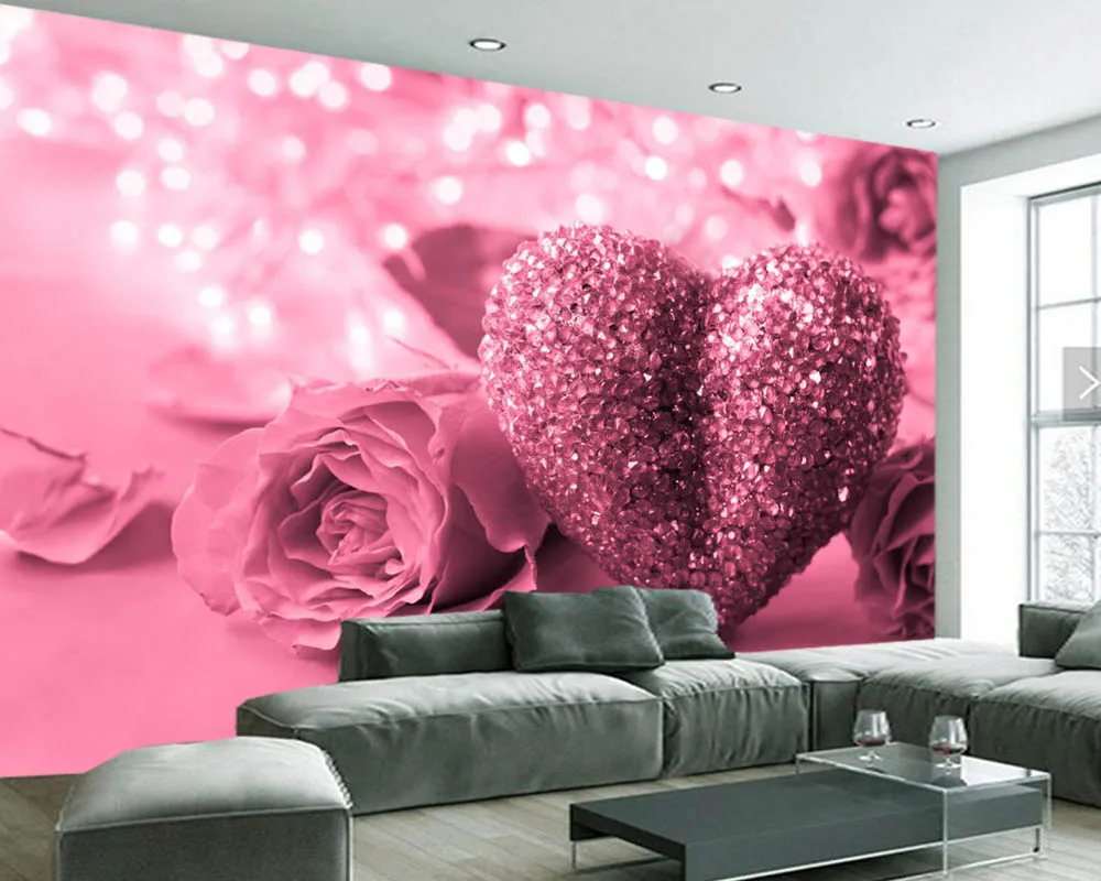 Обои для фотосъемки Papel de parede Roses День Святого Валентина сердце цветы фотообои
