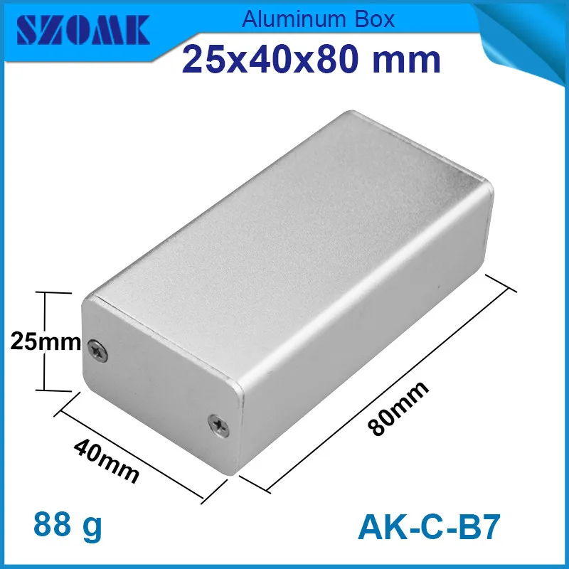 Топ продаж алюминиевый корпус (4 шт.) анодированный приборный шкаф для GPS трекера