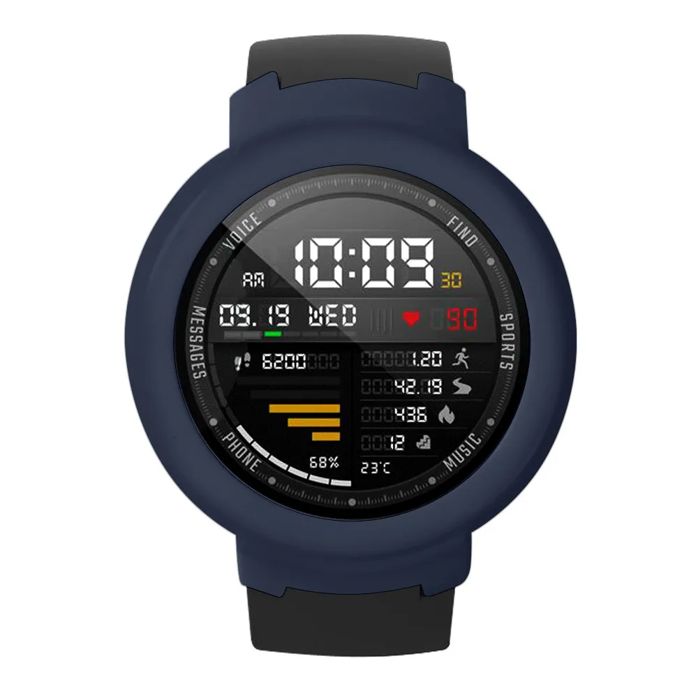 Ультра тонкий ПК жесткий защитный бампер полный Чехол для Huami Amazfit Verge Watachband Спортивные товары аксессуары