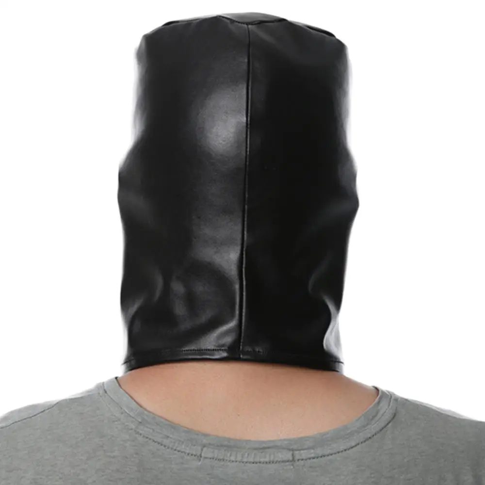 Max полиуретановая маска черные головные уборы на все лицо Женская смешная для