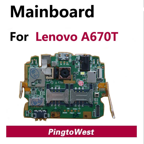 Материнская плата Lenovo A670T материнская гибкий кабель для телефона запасные части