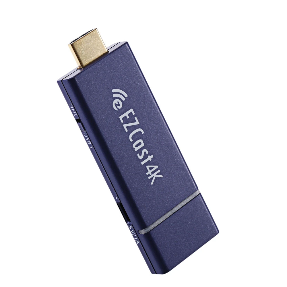 Оригинальный EZCast 4 к ТВ ключ двухдиапазонный 2 ГГц 5 WiFi miracast Airplay DLNA палка первый