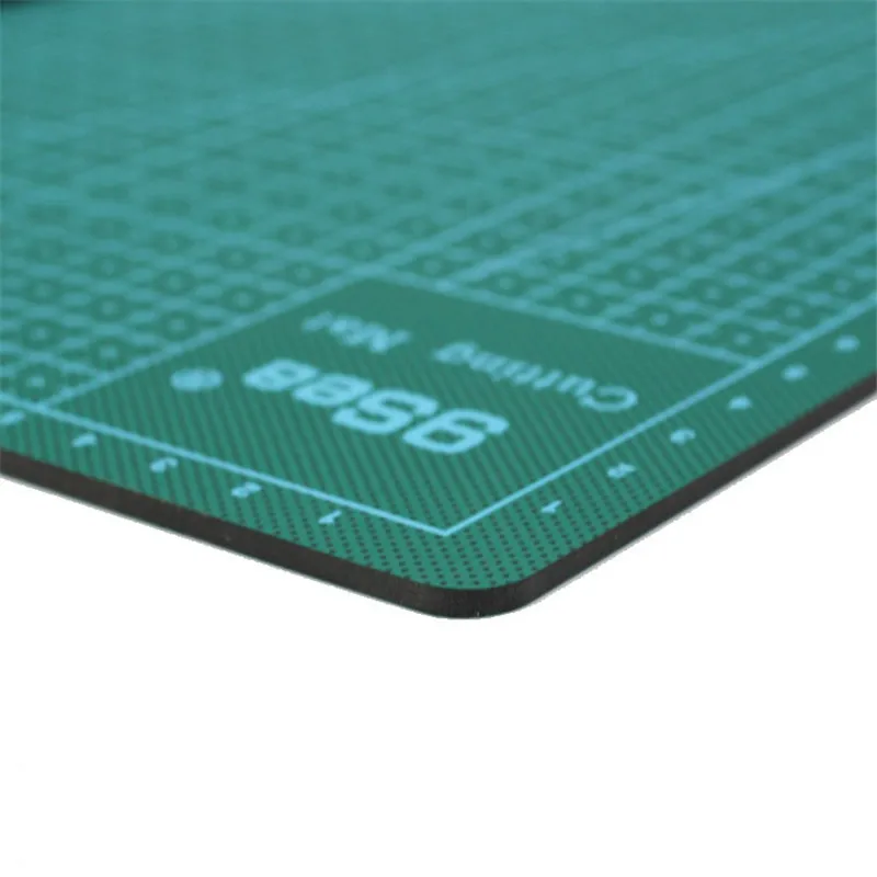 A4 A3 ПВХ коврик для резки зеленая шкала Pad DIY Лоскутные инструменты резьбы по