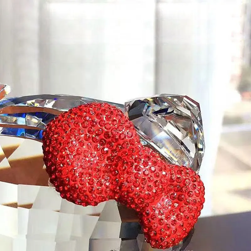 Высококачественные хрустальные фигурки мультяшных кошек автомобильное