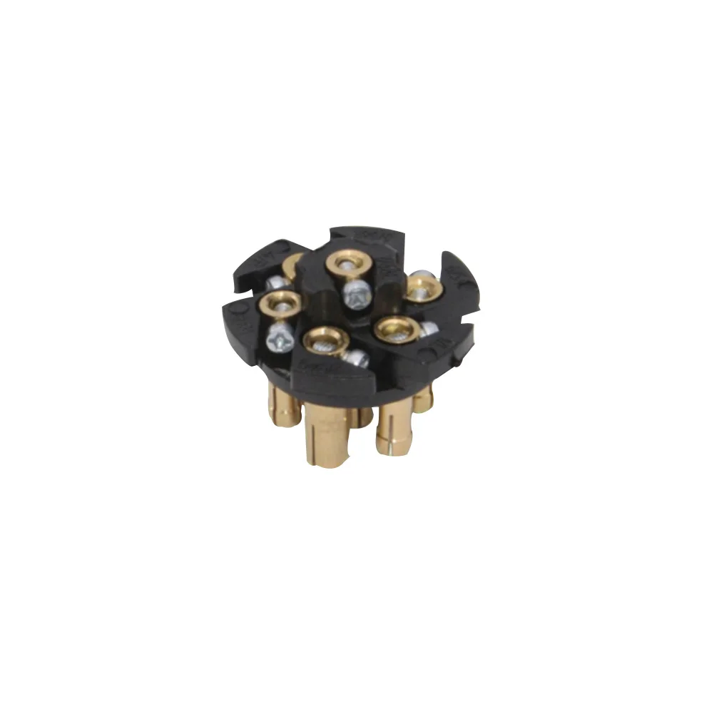 7 Pin 12 V пластиковая Буксировка прицепа заглушка автомобильные аксессуары круглый