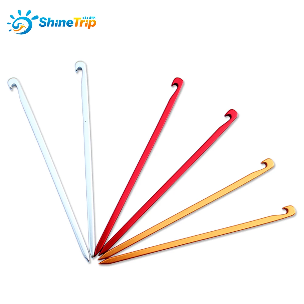 5 шт. колышки из алюминиевого сплава для палатки 15 см|nail camping tent peg|peg tentcamping tents