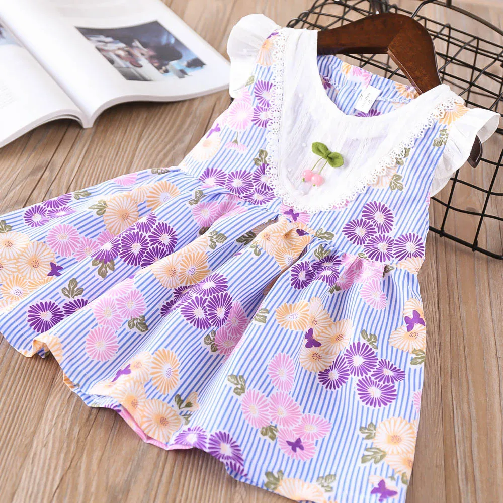 Hurave/повседневное платье с круглым вырезом и шнуровкой Лоскутная кружевная