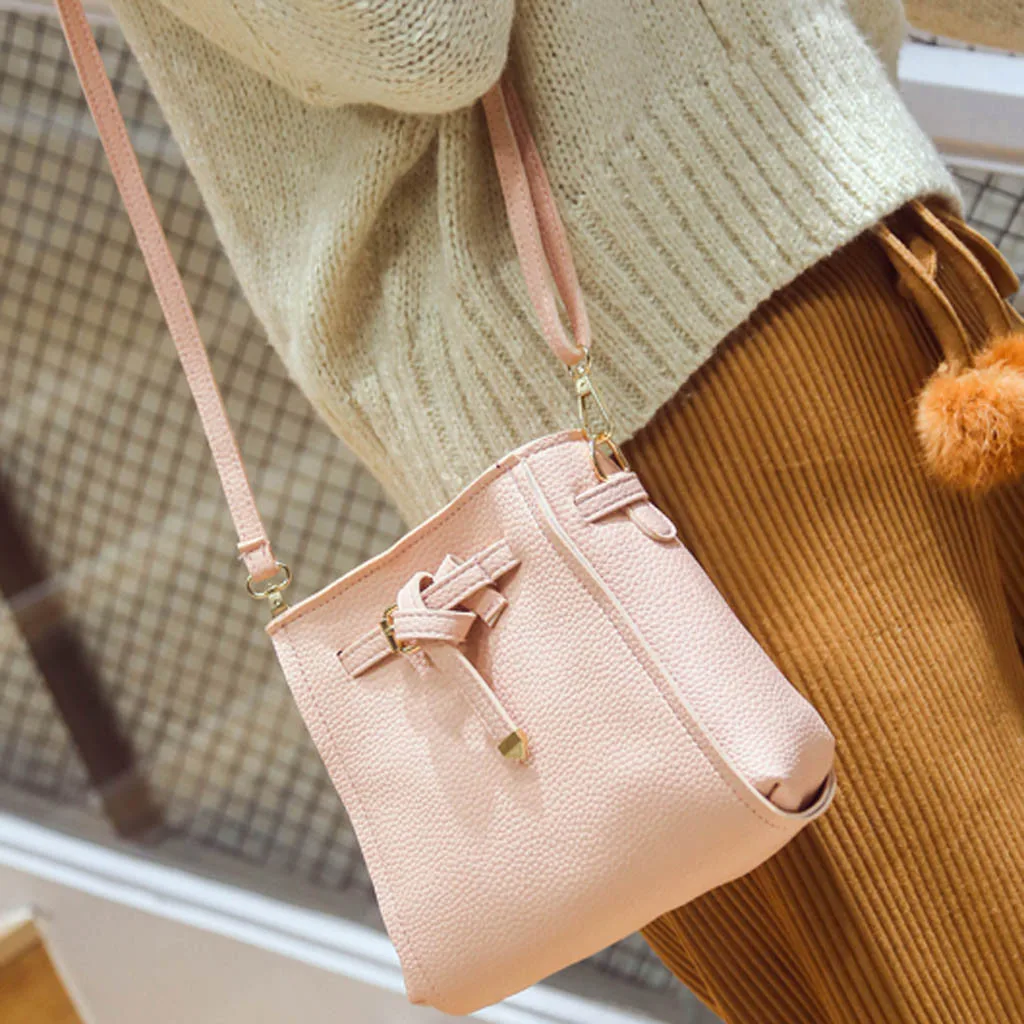Woman bag New Fashion Four-Piece Wallet Handbag Women Handbag Simple Shoulder Messenger Bag Lady Cross Body Bag