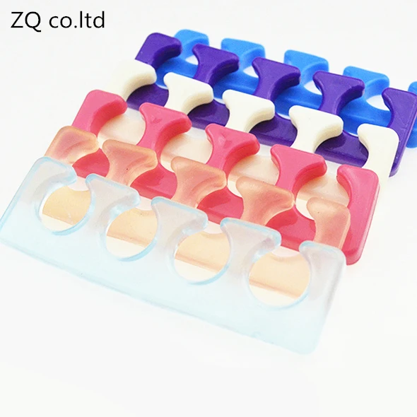 2 шт. упак. силиконовый разделитель для пальцев и маникюра педикюра инструмент