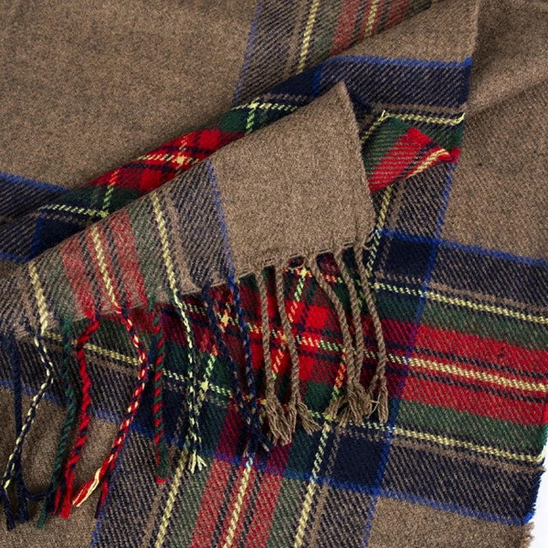 1 шт. зимнее женское Свободное пальто оверсайз вязаное кашемировое пончо накидки