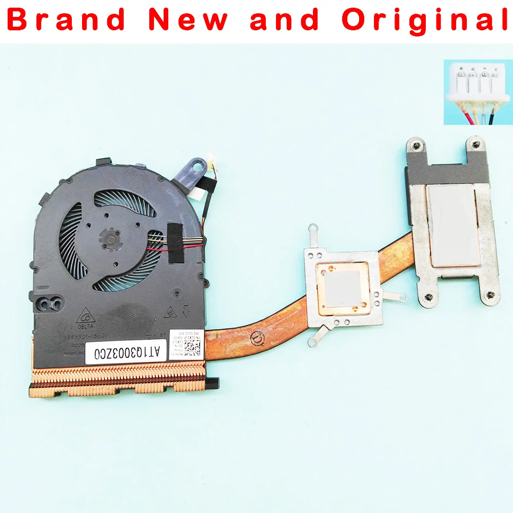 Новый оригинальный кулер для охлаждения процессора Dell inspiron II 14-7000 7460 7472 радиатор