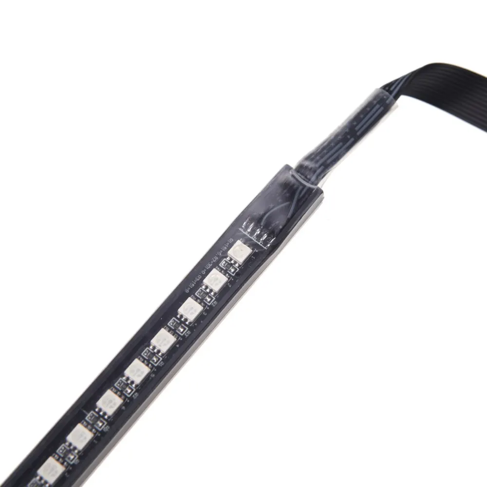 Высокая яркость Knight Rider освещение бар 5050 SMD 48 LED 7 видов цветов 130 режимов 12В с