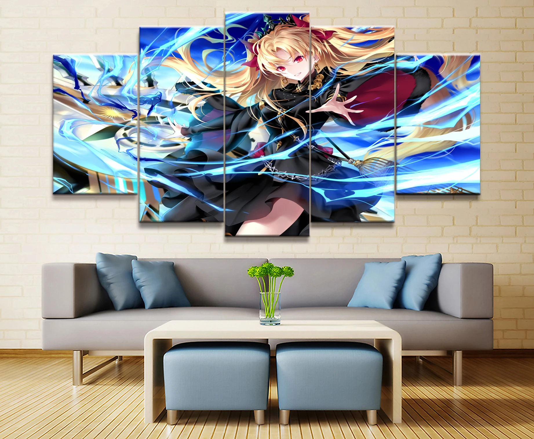 5 шт. Мультяшные картины художественные милые сексуальные fate grand order аниме плакаты