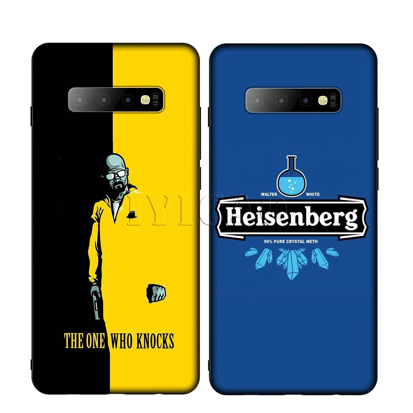 Силиконовый мягкий чехол IYICAO Breaking Bad Head для Samsung Galaxy S10 S9 S8 Plus S6 S7 Edge S10e E|Бамперы| |