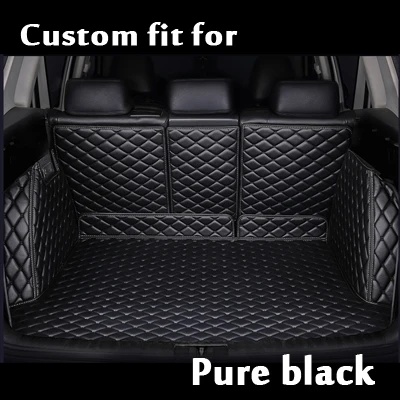 Украшение интерьера автомобиля Custom Fit 3d из искусственной кожи коврик багажник