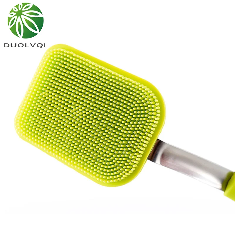 Многофункциональная силиконовая щетка для чистки кастрюль Duolvqi Новое