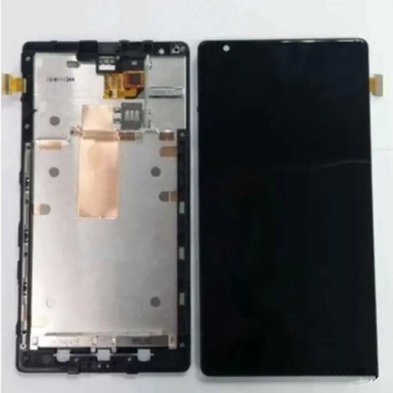 ЖК-дисплей 6 дюймов для lumia1520 с сенсорным стеклом дигитайзер рамкой в сборе Nokia lumia