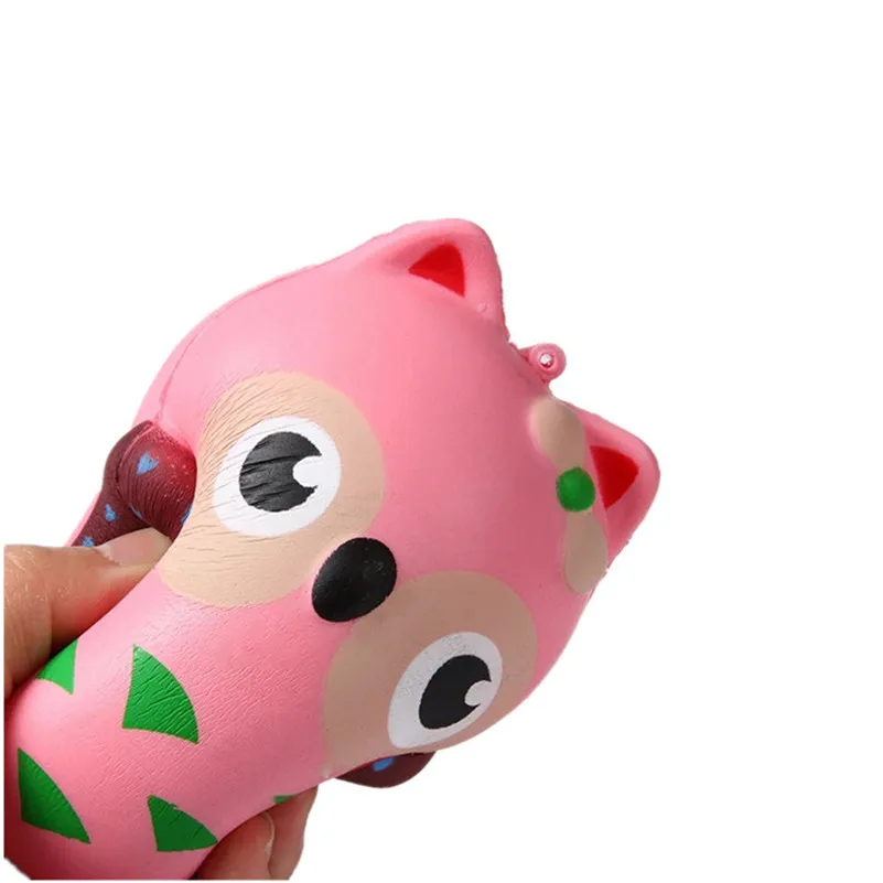 Jumbo Squishy Kawaii милый крем с совой Ароматические сжимаемые медленно поднимающиеся