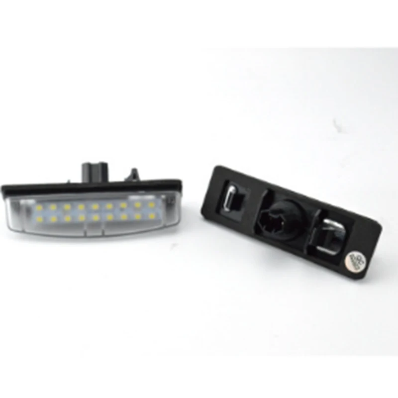 2X нет ошибок ксенон белый 18SMD номер светодиодный номерной знак свет для Toyota Camry