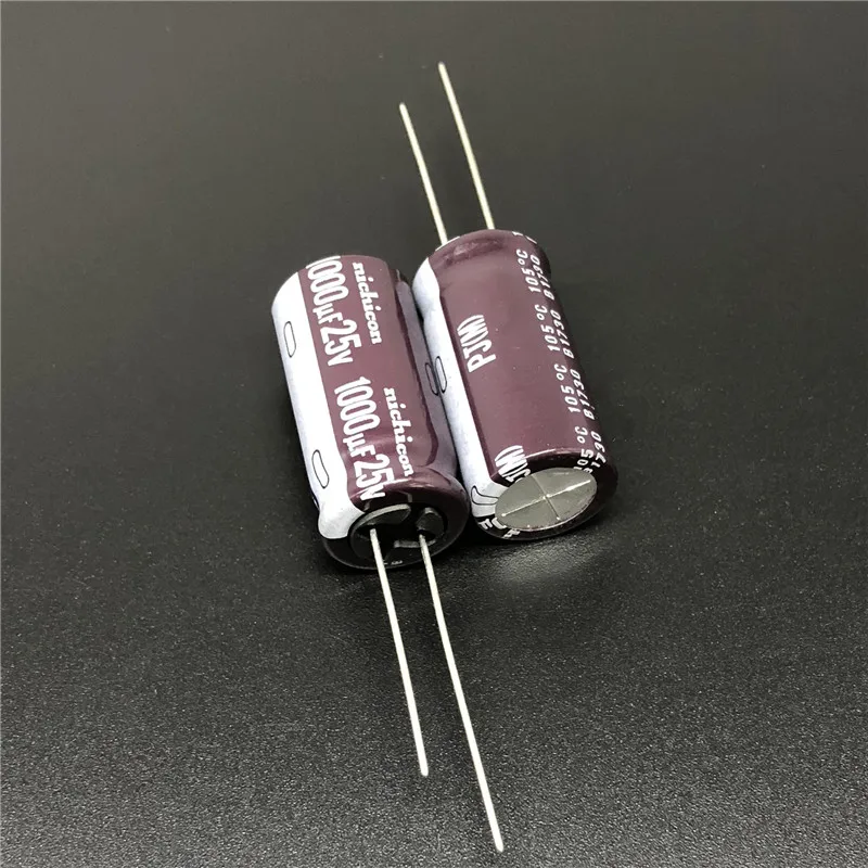 

5pcs/50pcs 1000uF 25V NICHICON PJ Series 12.5x25mm Low Impedance Long Life 25V1000uF Aluminum Electrolytic capacitor