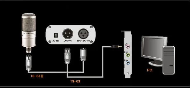 Горячая Распродажа высокое качество низкая цена Takstar PC-K200 Mini Version TS микрофон с