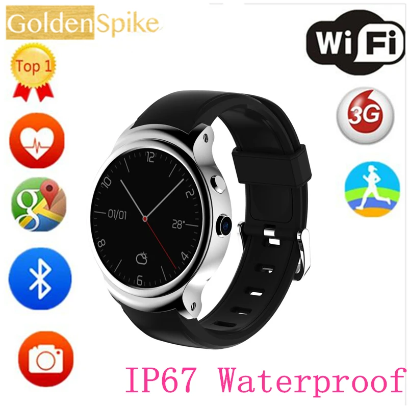 Новые ОС PK KW88 KW99 i4 air 3g Смарт часы MTK6580 Android 5 1 4 ядра сердечного ритма gps Smartwatch для IOS