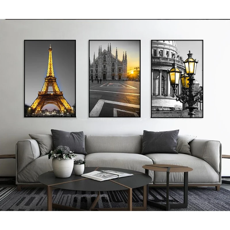 

3 pcs/set, DIY 5D Diamond Painting Landscape Eiffel Tower,Full square Diamond mosaic Embroidery,Cross Stitch,Home Decoration