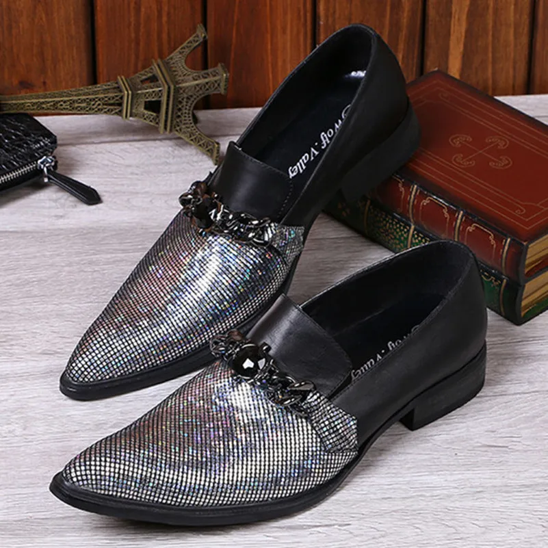 Новое поступление Мужская обувь для вечеринок оксфорды из мягкой кожи Sapato Masculino