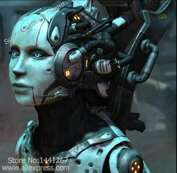 1 м высокий огромный размер звезда Terran Adjutant 3D бумажная модель наборы для детей взрослые игры роботы Бумажные модели игрушки хобби
